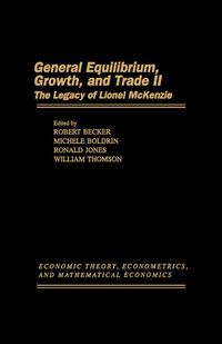 Produktbild: General Equilibrium, Growth, and Trade II