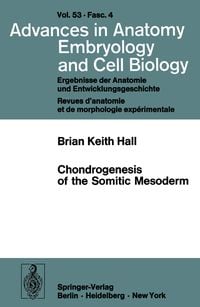 Produktbild: Chondrogenesis of the Somitic Mesoderm
