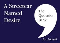 Produktbild: The Quotation Bank: A Streetcar Named Desire A-Level Revision and Study Guide for English Literature