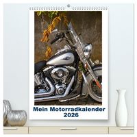 Produktbild: Mein Motorradkalender (hochwertiger Premium Wandkalender 2026 DIN A2 hoch), Kunstdruck in Hochglanz