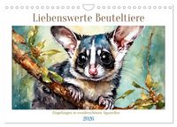 Produktbild: Liebenswerte Beuteltiere (Wandkalender 2026 DIN A4 quer), CALVENDO Monatskalender