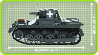 COBI 2534 - Historical Collection, Panzer AUSF.A, Bausatz