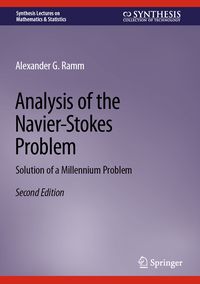 Produktbild: Analysis of the Navier-Stokes Problem