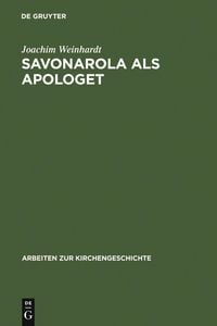 Produktbild: Savonarola als Apologet
