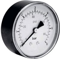 Produktbild: ICH Manometer 306.40.10 Anschluss (Manometer): R&uuml;ckseite 0 bis 10 bar Au&szlig;engewinde 1/8" 1 St.