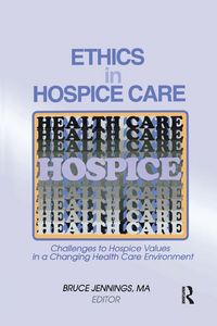 Produktbild: Ethics in Hospice Care