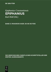 Produktbild: Panarion Haer. 65-80 De Fide