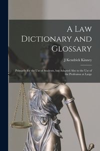 Produktbild: A law Dictionary and Glossary