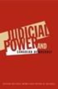 Produktbild: Judicial Power and Canadian Democracy