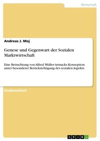 Produktbild: Genese und Gegenwart der Sozialen Marktwirtschaft