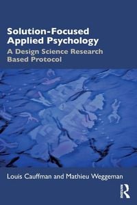 Produktbild: Solution-Focused Applied Psychology