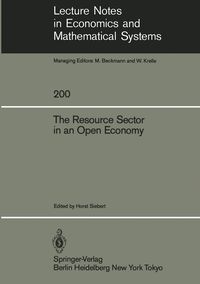 Produktbild: The Resource Sector in an Open Economy