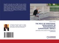 Produktbild: The Role Of Emotional Intelligence in Postgraduate Supervision: Impact