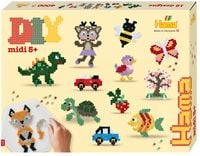 Produktbild: Hama 3165 - DIY B&uuml;gelperlen Midi 5+, Motiv Bastelwelt Mix, Geschenkpackung, 4000 St&uuml;ck