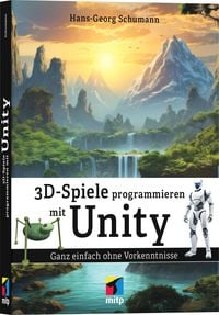 Produktbild: 3D-Spiele programmieren mit Unity