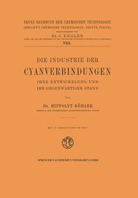 Produktbild: Die Industrie der Cyanverbindungen