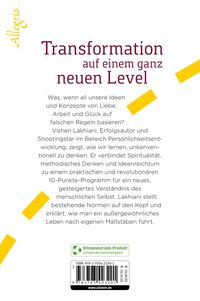 Lebe nach deinen eigenen Regeln