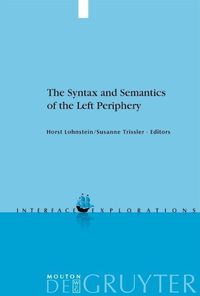 Produktbild: The Syntax and Semantics of the Left Periphery