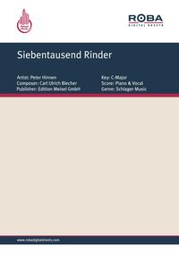 Produktbild: Siebentausend Rinder