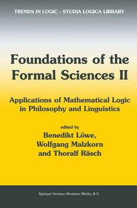 Produktbild: Foundations of the Formal Sciences II