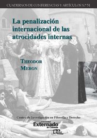 Produktbild: La penalizaci&oacute;n internacional de las atrocidades internas