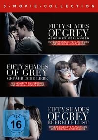 Fifty Shades of Grey - 3-Movie Collection  [3 DVDs] Kim Basinger