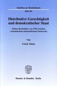 Produktbild: Distributive Gerechtigkeit und demokratischer Staat