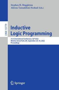 Produktbild: Inductive Logic Programming