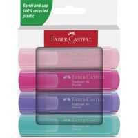 Produktbild: Faber-Castell Textmarker TL 46 Pastell 4er Kartonetui