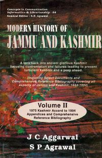Produktbild: Modern History of Jammu and Kashmir