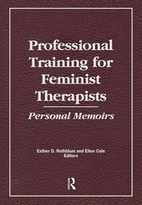 Produktbild: Professional Training for Feminist Therapists