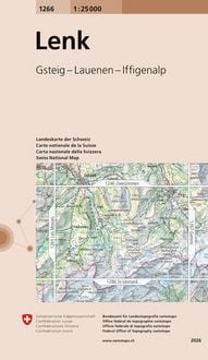 Produktbild: Swisstopo 1 : 25 000 Lenk