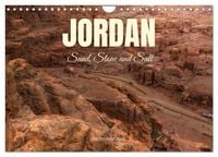 Produktbild: Jordan Sand, Stone and Salt (Wall Calendar 2026 DIN A4 landscape), CALVENDO 12 Month Wall Calendar