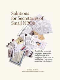 Produktbild: Solutions for Secretaries of Small Npo's