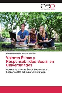 Produktbild: Valores &Eacute;ticos y Responsabilidad Social en Universidades