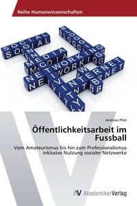 Produktbild: &Ouml;ffentlichkeitsarbeit im Fussball