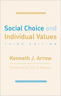 Produktbild: Social Choice and Individual Values