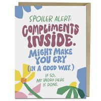 Produktbild: 6-Pack Em & Friends Compliments Inside Card