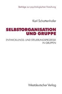 Produktbild: Selbstorganisation und Gruppe