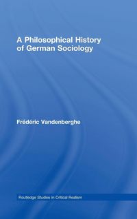 Produktbild: A Philosophical History of German Sociology