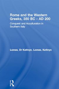 Produktbild: Rome and the Western Greeks, 350 BC - AD 200