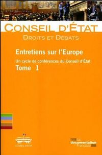 Produktbild: Entretiens sur l'Europe Tome 1