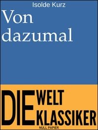 Produktbild: Von dazumal
