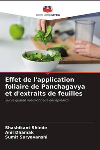 Produktbild: Effet de l'application foliaire de Panchagavya et d'extraits de feuilles