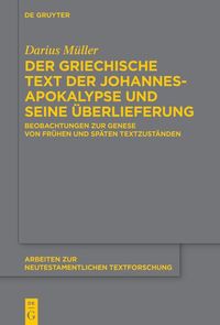 Produktbild: Der griechische Text der Johannesapokalypse und seine &Uuml;berlieferung