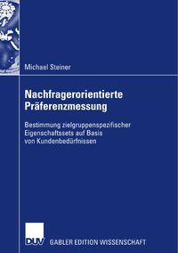 Produktbild: Nachfragerorientierte Pr&auml;ferenzmessung