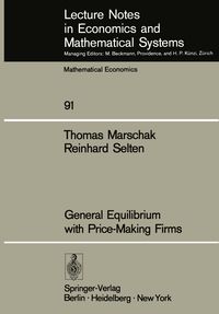 Produktbild: General Equilibrium with Price-Making Firms