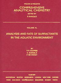 Produktbild: Analysis and Fate of Surfactants in the Aquatic Environment