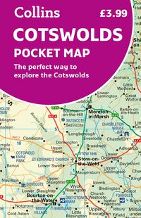 Produktbild: Cotswolds Pocket Map