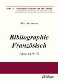 Produktbild: Bibliographie Franz&ouml;sisch